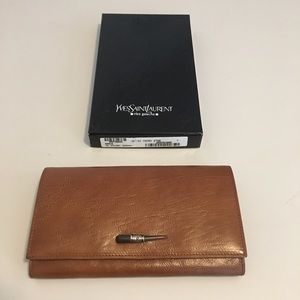 *Rare* NWT Yves Saint Laurent Rive Gauche Wallet